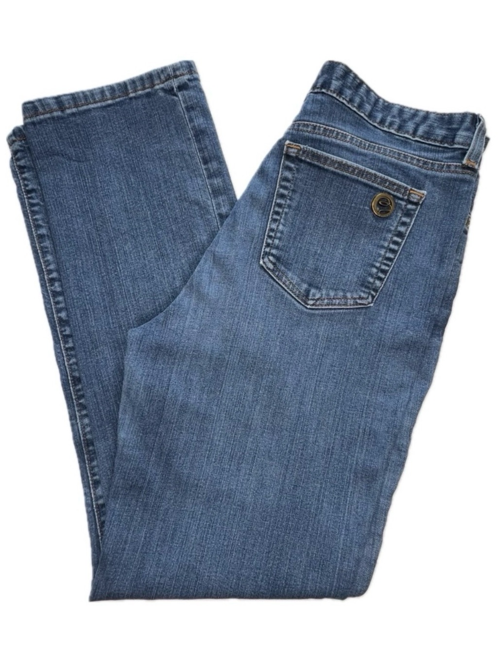 Boston Proper Paris Fit Jeans Dark Wash 8 Short Straight Leg Dk Wash 8s